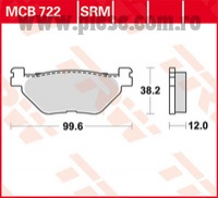 Set placute frana fata TRW MCB722 - Yamaha XP 500 T-Max (01-03) - XP 530 T-Max (12-16) - XP 530 T-Max ABS (17-20)